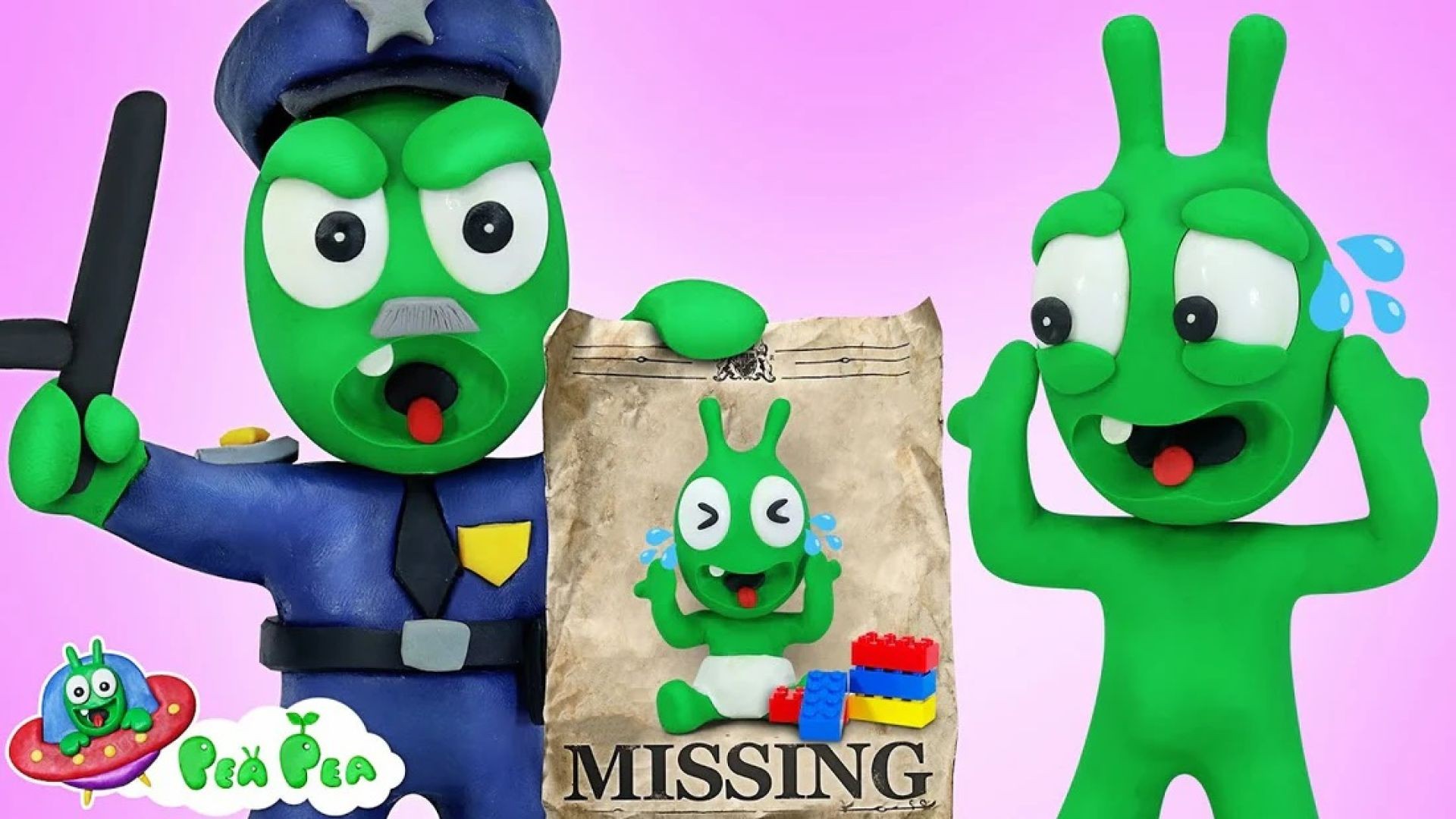 Pea Pea Explores Funny Challenges in the Mysterious 100 Button Room | Pea Pea - Cartoon for kids