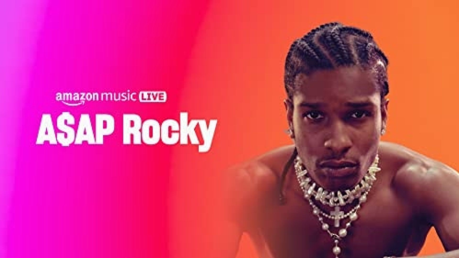 A$AP ROCKY - SHITTIN ME | AMAZON MUSIC LIVE